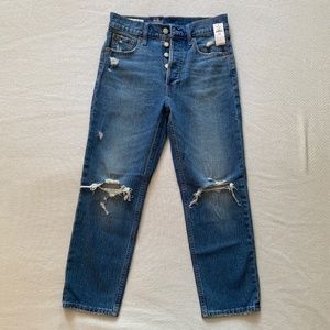 NWT - GAP Cheeky Straight High Rise Jeans